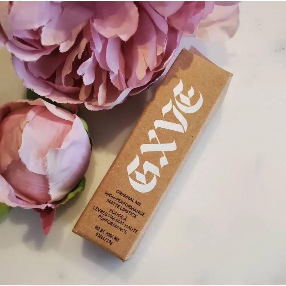 GXVE by Gwen Stefani Matte Lipstick in Lovable Me (Peachy Brown Neutral)